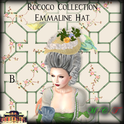 ~CdE~ Rococo Emmaline Hat B