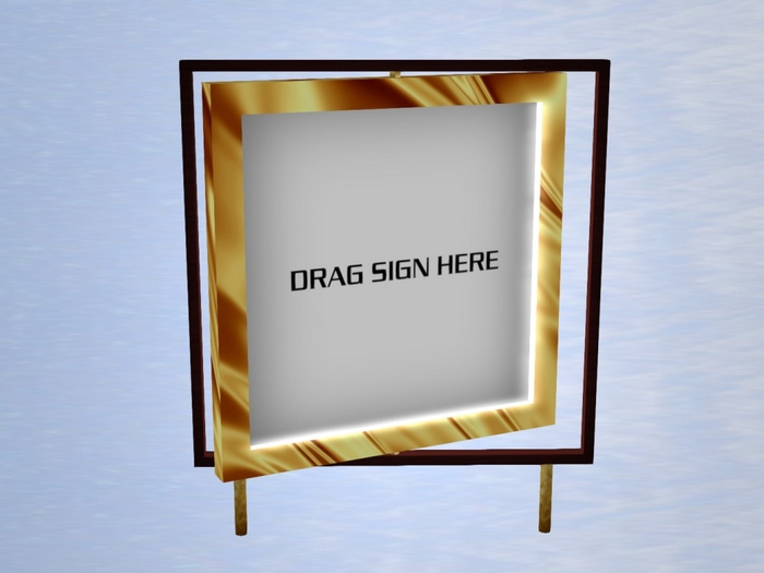 Victoria's - ROTATING DISPLAY BOARD