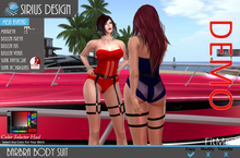 Sirius Design Barbra Body Suit with Harness Boxed==DEMO