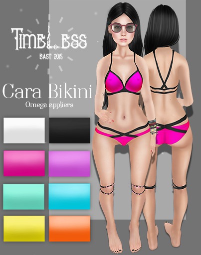 Timeless - Cara Bikini BLACK