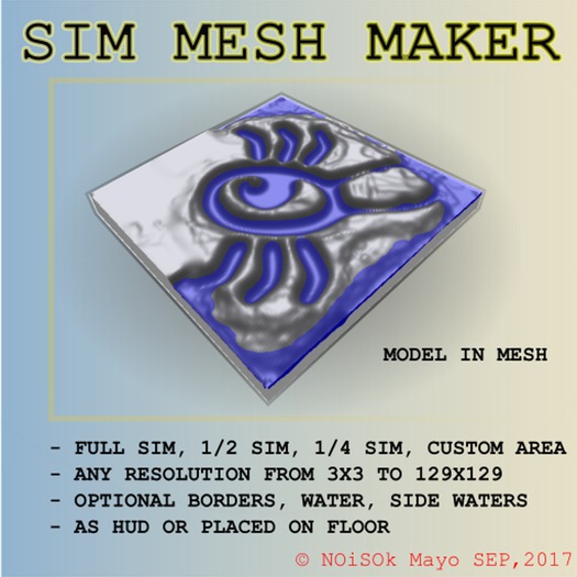 SIM MESH MAKER 2, SEP 2017