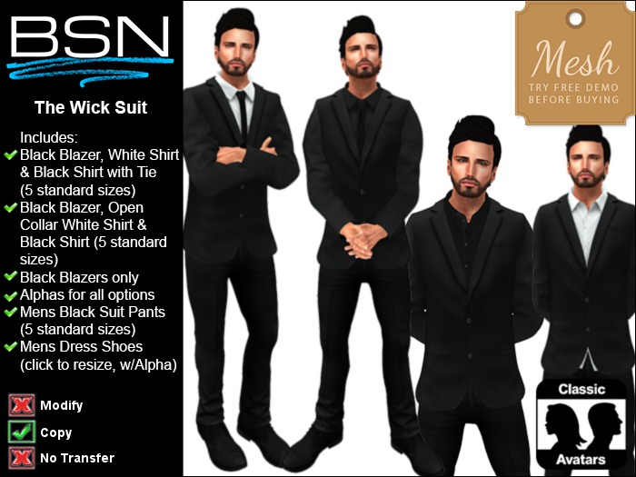 BSN The Wick Suit
