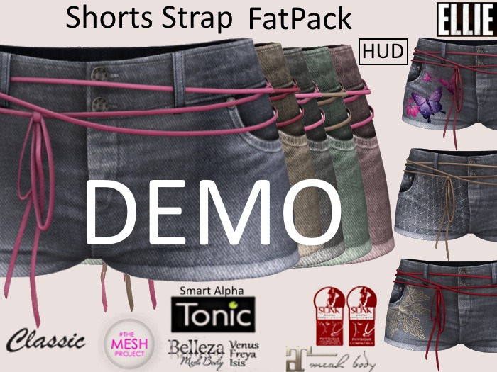 ELLIE Shorts Strap DEMO