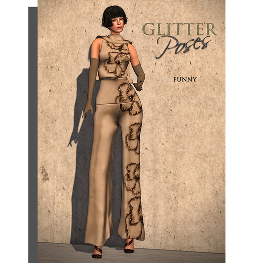 GLITTER Poses - GP Funny Set