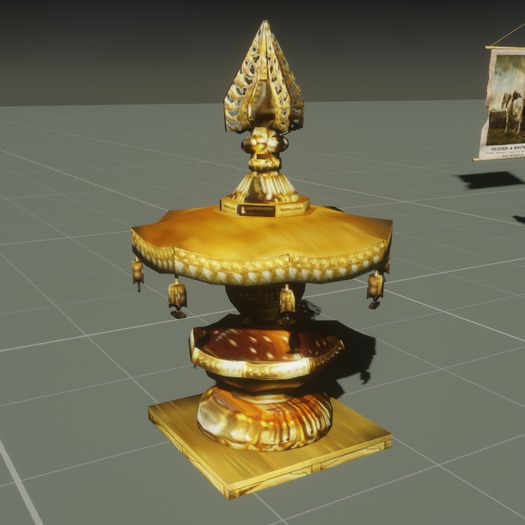 Japanese Brass Finial