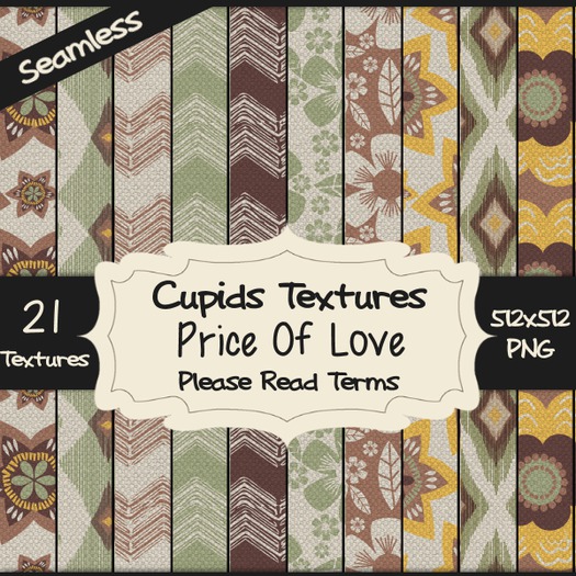 *Cupids Textures * 21 PRICE OF LOVE