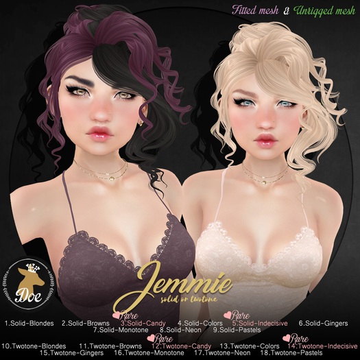 14.Doe: Jemmie (twotone) - Indecisive RARE