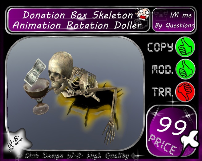 * New Donation Box Skeleton *
