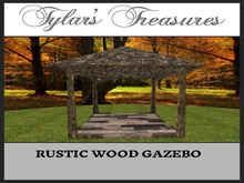 .:TT:.  RUSTIC WOOD GAZEBO BOX
