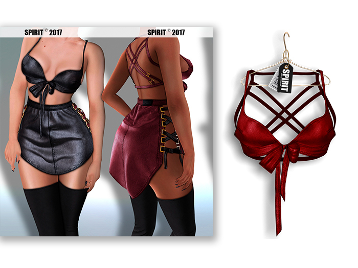 SPIRIT - Toni top [RED]