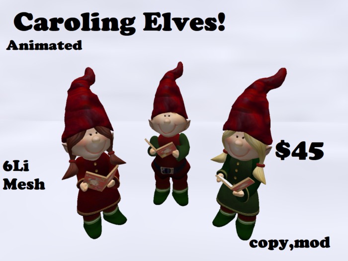 Caroling Elves