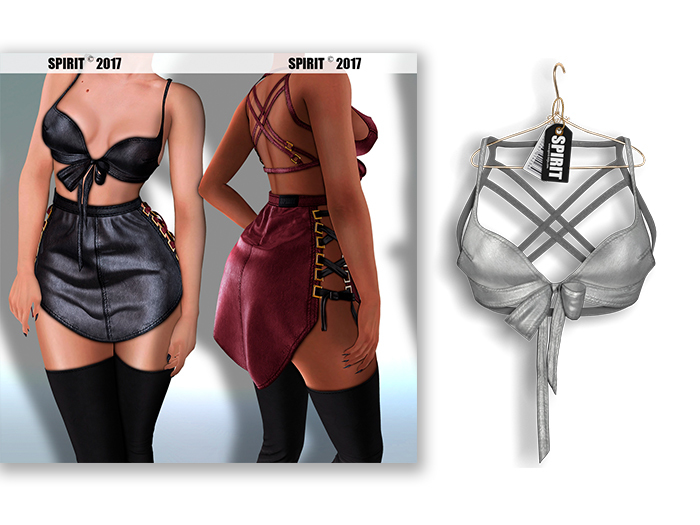 SPIRIT - Toni top [WHITE]