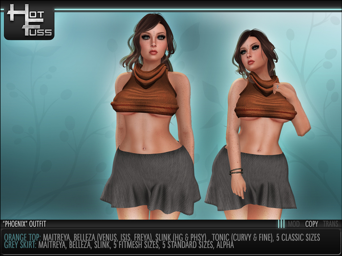 Hot Fuss "Phoenix" Outfit - DEMO