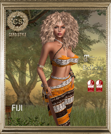 CERO STYLE Fiji Outfit Oranges