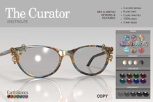 EarthStones Eye Glasses - The Curator - Spectrolite