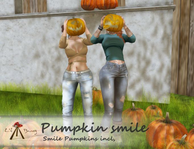 Lil'Bug Pumpkin Smile