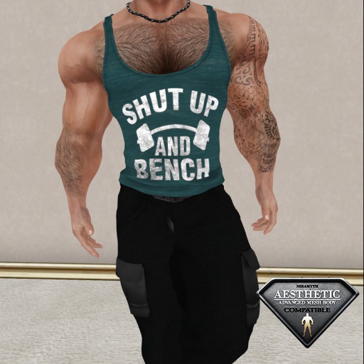 (Aesthetic) Shut Up and Bench tank
