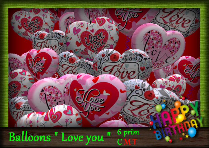 Balloons  love you