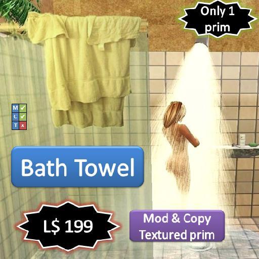 Bathroom Towel [1 prim]