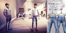 not so bad . mesh . ILAN denim jeans . 