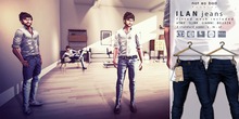 not so bad . mesh . ILAN denim jeans . 