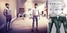 not so bad . mesh . ILAN denim jeans . 