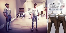 not so bad . mesh . ILAN denim jeans . 