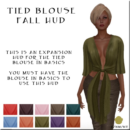 BM Tied Blouse Fall HUD