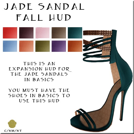 BM Jade Sandals Fall HUD