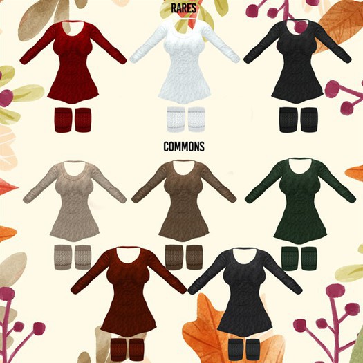 .:Pulse:. Fall In Love / Knees Socks / Orange - COMON