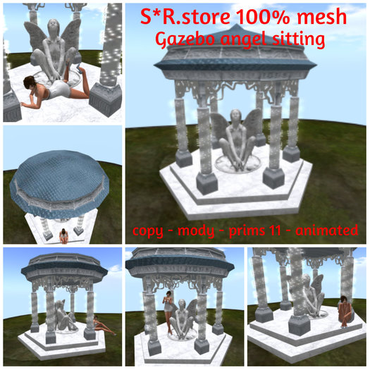 S*R.store 100% mesh Gazebo angel sitting