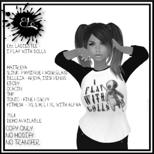 DEMO Etc. LADIES TEE