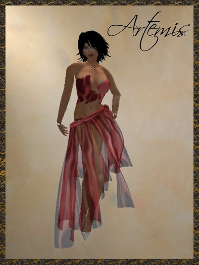 *Goddess* Artemis in Red Rage