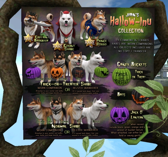 JIAN Hallow-Inu :: ToT Wanderer Sesame Fade (BOX)