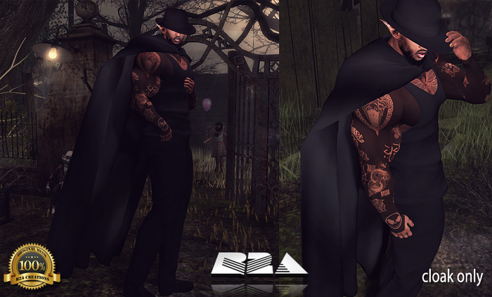 R2A BLACK CLOAK