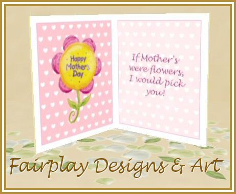 ~FDA~ If Mother's were Flowers Mother's Day Card~