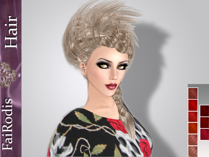 Second Life Marketplace - FaiRodis Morgana hair light reds pack
