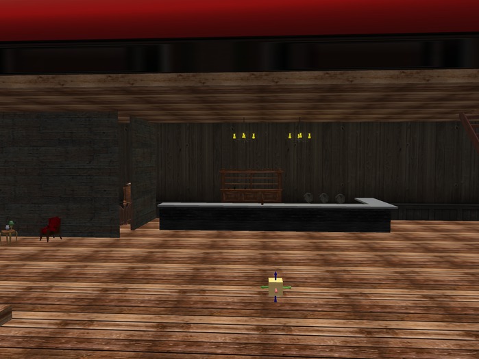boxed saloon/hotel
