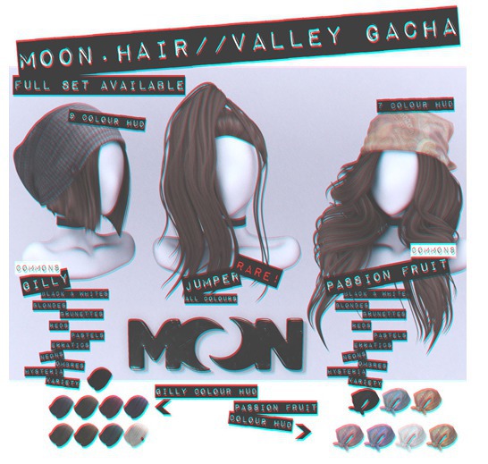 Moon. Hair // - Reds - Passion Fruit