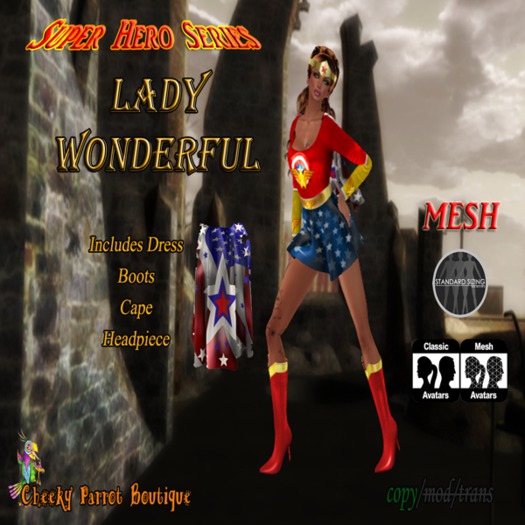 ~CPB~ SH Lady Wonder Costume