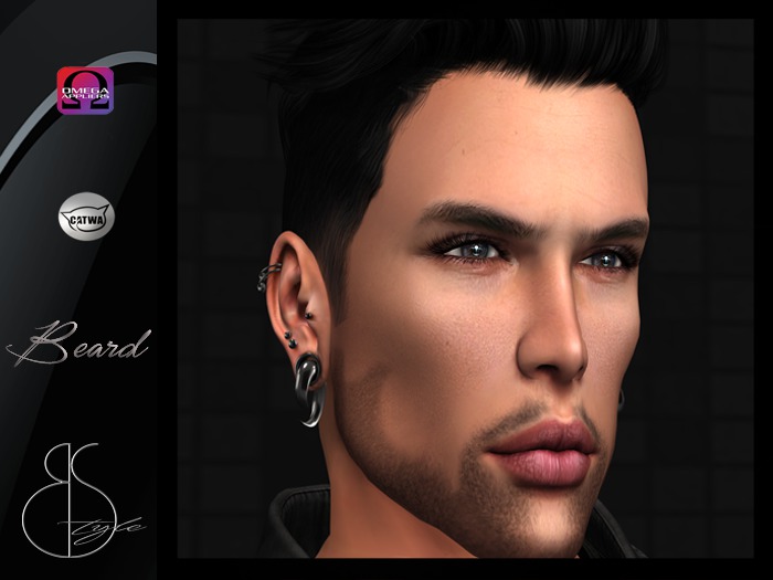 **B'S** Beard 17 Black (add-me)
