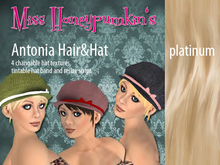 [MissHP] Antonia Hair&Hat Platinum