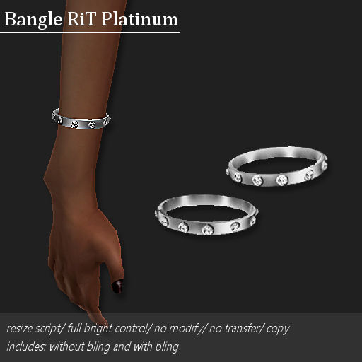 Bangle RiT Silver          -RYCA-