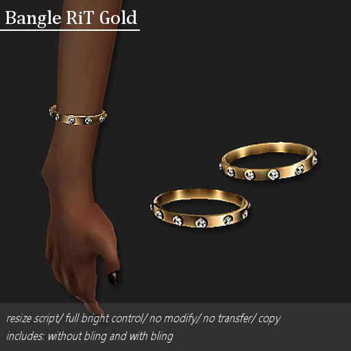 [DEMO] Bangle RiT Gold          -RYCA-