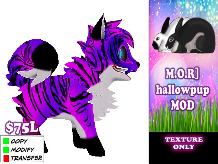 [M.O.R] hallowpup : grape  potion fizz