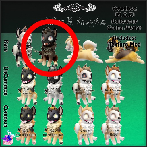 [PTB] Shibas & Sheppies Voucher (GSD Sable)