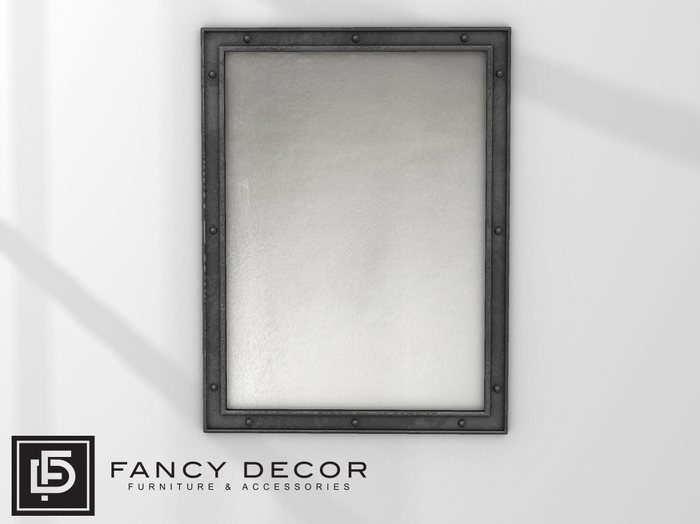 Fancy Decor: Industrial Mirror