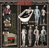 RO - Spook Show - Puppet Guillotine - Container RARE