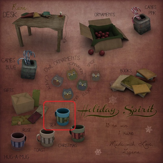 Zigana . holiday spirit . hug a mug. sea
