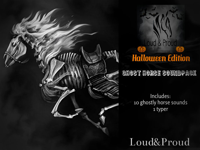Loud & Proud Halloween Edition ~ Ghost Soundpack